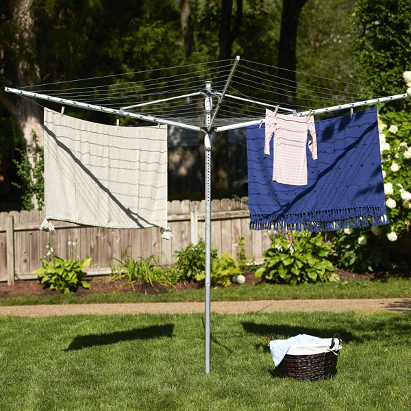 Rotary Outdoor Umbrella Drying Rack Umbrella Clothesline Rotary Dryers